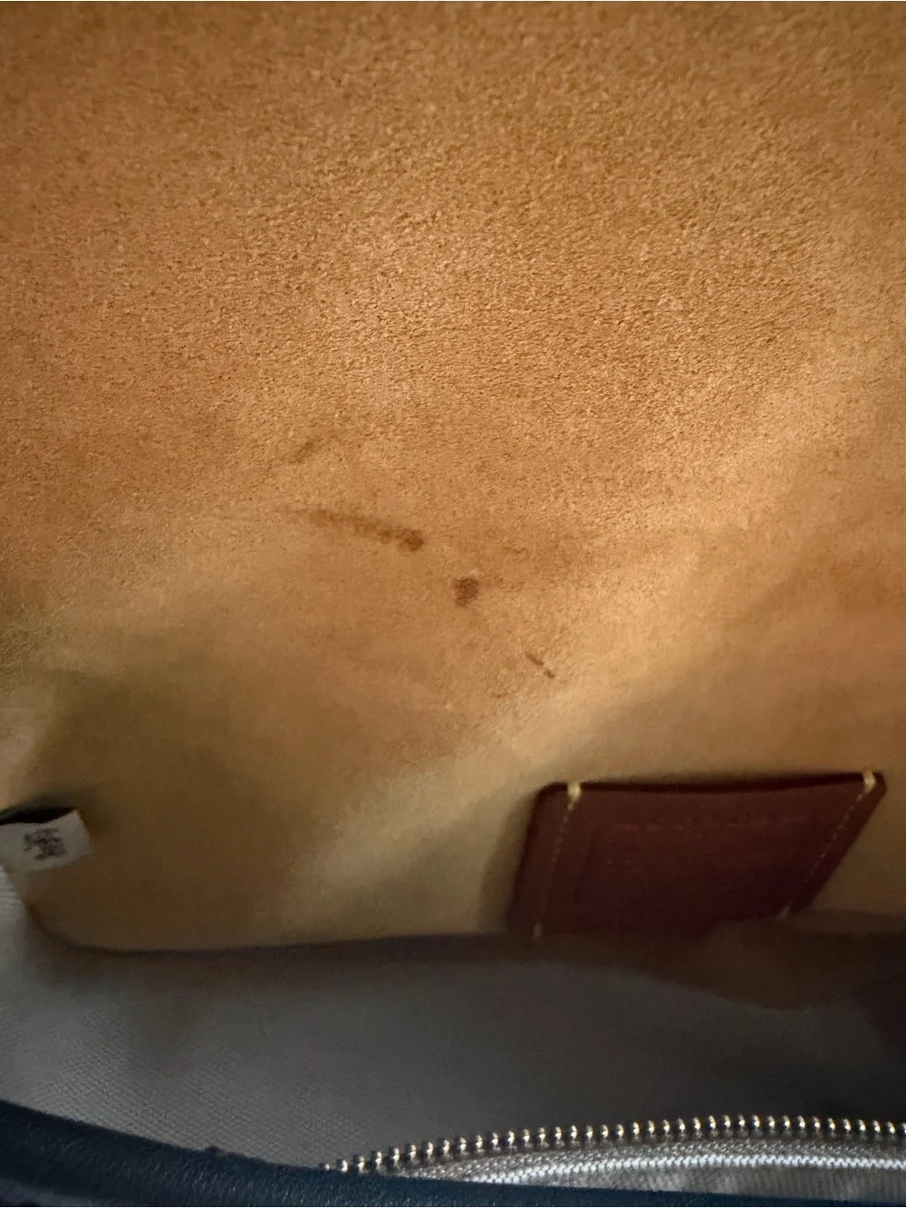 Coach Black Leather Shoulder Bag with Gold 'C' Accent